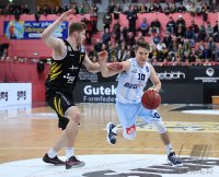 Basketball 1. Bundesliga 17/18 Hauptrunde: Walter Tigers Tuebingen - Eisbaeren Bremerhaven
