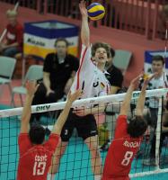 Volleyball EM  Qualifikationsturnier in Tuebingen: Deutschland - Kroatien :