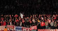 FUSSBALL  International CHL 09/10 :  JUBEL FANS (FC Bayern  Muenchen)