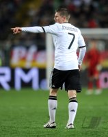 Fussball International EM 2012-Qualifikation: Bastian SCHWEINSTEIGER (Deutschland)