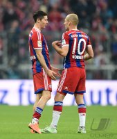 Fussball 1. Bundesliga Saison 14/15: FC Bayern Muenchen - Borussia Dortmund