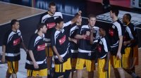 Basketball 1. Bundesliga  13/14  Walter Tigers Tuebingen  - Alba Berlin