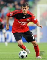 FUSSBALL 1. BUNDESLIGA: Leverkusen, BARNETTA Einzelaktion