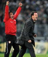 Fussball: 1. Bundesliga Saison 2010/2011: Moenchengladbach - Stuttgart