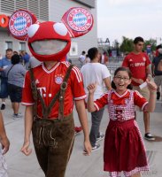 FUSSBALL 1. Bundesliga 14/15 Testspiel: FC Bayern Muenchen Fan