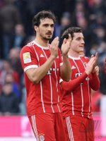 Fussball  1.Bundesliga   Saison 17/18: FC Bayern Muenchen - Hamburger SV