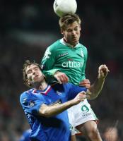 Fussball UEEA CUP ACHTELFINALE: Bremen - Glasgow