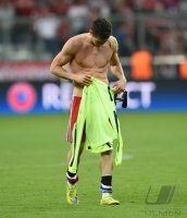 Fussball CHL 14/15 Halbfinale: Enttaeuschung FC Bayern Muenchen