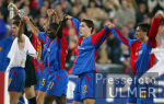 FUSSBALL CHL   FC Basel - FC Valencia    JUBEL FCB