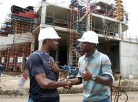 Fussball WM 2010 Stadion Durban