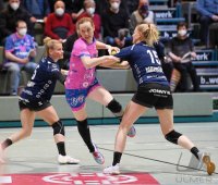 Handball 1. Bundesliga Frauen 21/22:TUSSIES Metzingen - SG BBM Bietigheim