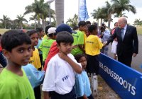 FUSSBALL 63. FIFA  Kongress auf Mauritius 2013: FIFA Grassroots und FIFA Football For Health Programm
