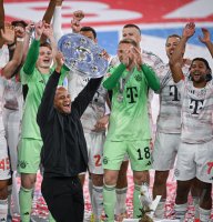 Fussball 1. Bundesliga 24/25: FC Bayern Muenchen 34. Deutschen Meisterschaft