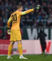 Fussball, 1. Bundesliga  Saison 2014/2015: SV Werder Bremen - Hannover 96