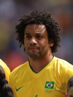 FUSSBALL Olympia 2012 FINALE: Brasilien - Mexiko