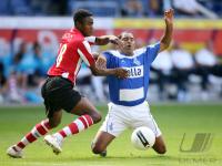 Fussball Testspiel: Duisburg - Eindhoven