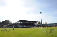 Fussball Regionalliga Sued 2011/2012: Gruenwalder Stadion in Muenchen