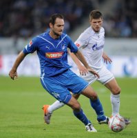 Fussball 1. Bundesliga  Saison 2010/2011 Josip Simunic (TSG 1899 Hoffenheim)