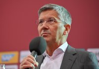 Fussball 1. Bundesliga  Saison 21/22: Herbert Hainer (FC Bayern Muenchen)