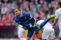 Fussball  1. Bundesliga  13/14: Torwart Oliver Baumann (SC Freiburg)