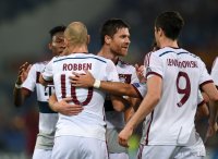 Fussball CHL  Saison 2014/2015: AS Rom - FC Bayern Muenchen