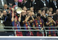 Fussball Champions League Finale 2011: Champions League Sieger 2011:  FC Barcelona  feiert den Sieg