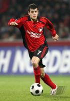 Fussball UEEA CUP, Leverkusen: BARNETTA Einzelaktion