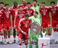 Fussball 1. Bundesliga 25/26: FC Bayern Muenchen 35. Deutschen Meisterschaft