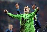 Fussball DFB Pokal 10/11 : JUBEL Torwart Manuel Neuer (FC Schalke 04)