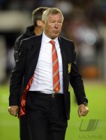 FUSSBALL International:  Trainer Sir Alex Ferguson (Manchester United FC)