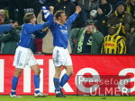 Fussball 1. Bundesliga: Dortmund - Schalke, JUBEL n. 0:1