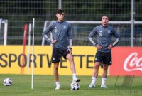 Fussball Training Deutsche Nationalmannschaft in Stuttgart