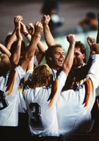 Fussball WM 1990 FINALE: Deutschland - Argentinien