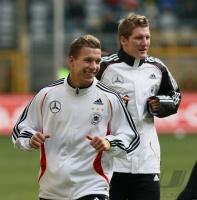 Fussball Training Deutsche Nationalmannschaft