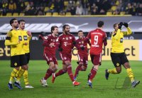 Fussball 1. Bundesliga Saison 21/22: Borussia Dortmund - FC Bayern Muenchen