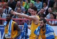 Basketball 1. Bundesliga 15/16 Hauptrunde: Walter Tigers Tuebingen - FRAPORT SKYLINERS Frankfurt