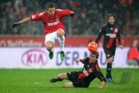 Fussball: 1. Bundesliga Saison 2010/2011: Leverkusen - Koeln