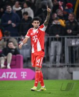 Fussball 1. Bundesliga  Saison  2025/2026  25. Spieltag FC Bayern Muenchen -  Borussia Moenchengladbach