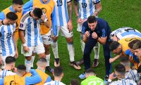FUSSBALL WM 2022 Finale: Argentinien - Frankreich