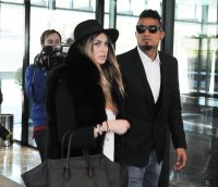 Fussball  International Kevin Prince Boateng (AC Mailand) mit Freundin Melissa Satta
