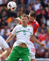 Fussball Europameisterschaft Achtelfinale 2016: Wales - Nordirland