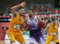 Basketball 1. Bundesliga 15/16 Hauptrunde: Walter Tigers Tuebingen - BG Goettingen