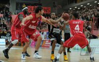 Basketball  1. Bundesliga  11/12  Walter Tigers Tuebingen - LTI Giessen 46ers