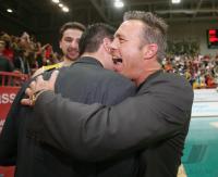 Bsaketball 1. Bundesliga Walter Tigers Tuebingen 65-60  Skyliners Frankfurt