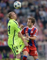 Fussball CHL 14/15 Halbfinale: FC Bayern Muenchen - FC Barcelona