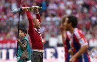 Fussball, 1. Bundesliga  Saison 13/14: JUBEL Trainer Pep Guardiola (FC Bayern Muenchen)
