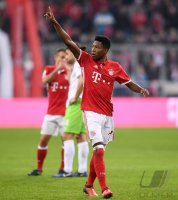 Fussball 1. Bundesliga Saison 16/17: FC Bayern Muenchen - VfL Wolfsburg