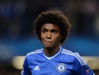 FUSSBALL  CHL  Saison 2013/2014: Willian (FC Chelsea)