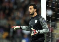 Fussball International EM Qualifikation:  Samir HANDANOVIC (Slowenien)