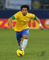 Fussball International  Testspiel:  Marcelo (Brasilien) am Ball